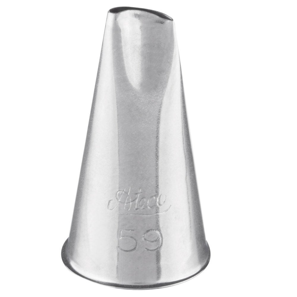 Ateco - 59 Curved Petal Piping Tip | Three T Baker's Boutique