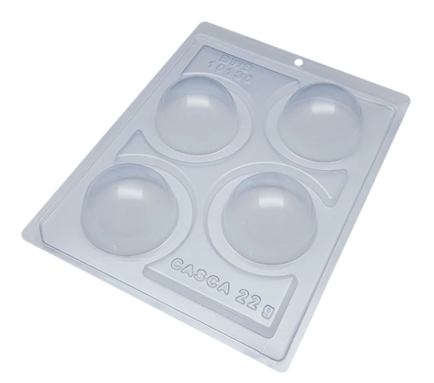 60mm Sphere Molds (3 Piece Mold)